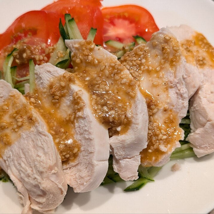 手作り胡麻ダレで☆棒々鶏